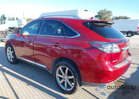 2010 Lexus Rx 350 z USA, uszkodzony, nr VIN 2T2ZK1BA8AC006158